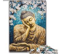 Adult Puzzles 2000 Pieces Sleeping Buddha Art Family Game Stress Reliever Difficult Challenge Artists Collection, Fine Art 70x100cm