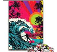 Adult Puzzles 2000 Pieces Surf Graffiti Family Game Stress Reliever Difficult Challenge Artists Collection, Fine Art 70x100cm
