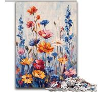 Adult Puzzles 2000 Pieces Wildflower Summer Learning Educational Toys Family Games Educational Game for Birthday, Chrismas 70x100cm