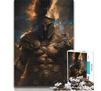 Adult Puzzles Ancient Gladiator Warrior 1000 Pieces Jigsaw Puzzles For Teens And Adults,Educational Games Home Decoration Deal As Gifts for The Whole Family 75x50cm