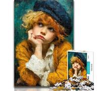 Adult Puzzles Angry Little Boy 1000 Pieces Jigsaw Puzzles For Teens And Adults,learning Educational Toys Unique Home Decor And Gifts 26x38cm