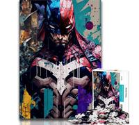 Adult Puzzles Angry SuperHero 1000 Piece Jigsaw Puzzle for Adults Teens,Interesting Stress Reduction Parent-child Interaction (50x75cm)