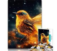 Adult Puzzles Animal Golden Sparrow 1000 Piece Jigsaw Puzzles for Teenagers,Train Your Brain And Hands Birthday Present, Gifts 75x50cm