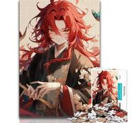 Adult Puzzles Anime Boy Jigsaw Puzzles for Adults 1000 Piece,Decompressing Intellectual Educational Toy Secret Santa Gifts (26x38cm)
