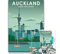 Adult Puzzles Auckland New Zealand Art 1000 Pieces Jigsaw Puzzles For Teens And Adults,Educational Games Home Decoration Deal As Gifts for The Whole Family 26x38cm