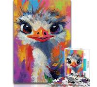 Adult Puzzles Baby Flamingos 1000 Piece Jigsaw Puzzles,Decompressing Intellectual Educational Toy Great Gifts And Toys 38x26cm
