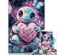 Adult Puzzles Baby Turtle Jigsaws Puzzles 1000 Pieces for Teenagers Gifts,Educational Game Challenge Toy for Women And Men 50x75cm