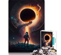 Adult Puzzles Black Hole Jigsaws Puzzles 1000 Pieces for Teenagers Gifts,Birthday Gift Idea for Adults, Family Game And Hobby (26x38cm)