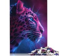 Adult Puzzles Cosmic Leopard Puzzle for Adults And Teenager for Adults& Teens Age 12 Years Up 1000pcs (75x50cm)