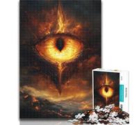 Adult Puzzles Devil's Eye Jigsaw Puzzles for Adults 1000 Piece,Family Game Birthday Gifts.Challenge High Difficulty 26x38cm