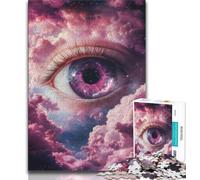 Adult Puzzles Eye of The Universe Jigsaw Puzzles for Adults 1000 Piece,Decompressing Intellectual Educational Toy Secret Santa Gifts (26x38cm)
