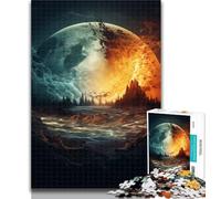 Adult Puzzles Fantasy Landscape Jigsaw Puzzles 1000 Pieces for Adults Teens,Artistic Wall Decor & Birthday Gift Idea for Friends, Home Office 50x75cm