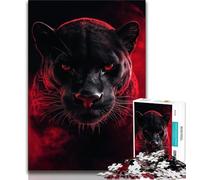 Adult Puzzles Fantasy Leopard 1000 Pieces Jigsaw Puzzles for Adults And Teens,for Educational Game Challenge Toy Artists Collection, Fine Art (50x75cm)