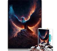 Adult Puzzles Fantasy Phoenix 1000 Pieces Jigsaw Puzzles For Teens And Adults,Educational Games Home Decoration Deal As Gifts for The Whole Family (26x38cm)