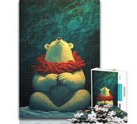 Adult Puzzles Flower Eagle Jigsaw Puzzle 1000 Pieces for Adults,Fun Activity for Home, Rainy Days Toys, Birthday Gifts 26x38cm