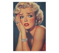 Adult Puzzles for Adults 1500 Marilyn Monroe Puzzle for Teenagers And Adults Educational Game Challenge Toy-57x87cm