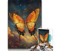Adult Puzzles Galaxy Butterfly Puzzles for Teenagers 1000 Pieces,Decompressing Intellectual Educational Toy Great Gifts And Toys 50x75cm