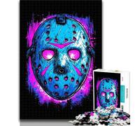 Adult Puzzles Horror Movies 1000 Pieces Jigsaw Puzzles For Teens And Adults,Fully Interlocking & Randomly Shaped Pieces 26x38cm