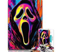 Adult Puzzles Horror Movies Jigsaw Puzzles for Adults 1000 Piece,Family Game Birthday Gifts.Challenge High Difficulty 50x75cm
