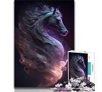 Adult Puzzles Infinite Unicorn 1000 Pieces Jigsaw Puzzles For Teens And Adults,Educational Games Home Decoration Deal As Gifts for The Whole Family (50x75cm)
