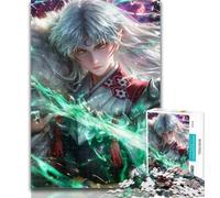 Adult Puzzles Japanese Anime Boy 1000 Piece Jigsaw Puzzle for Adults Teens,Interesting Stress Reduction Parent-child Interaction 26x38cm