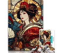Adult Puzzles Mayan Priestess 1000 Piece Jigsaw Puzzles for Adults & Teens,Educational Game Challenge Toy for Women And Men 26x38cm