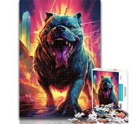 Adult Puzzles Mechanical Bulldogs Jigsaw Puzzles 1000 Pieces for Adults Teens,Artistic Wall Decor & Birthday Gift Idea for Friends, Home Office 50x75cm