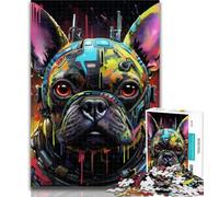 Adult Puzzles Mechanical Bulldogs Jigsaw Puzzles for Teenagers 1000 Piece,Learning Educational Toys Family Games Birthday Present, Gifts 50x75cm