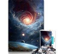 Adult Puzzles Milky Way Universe Galaxy 1000 Piece Jigsaw Puzzles for Adults & Teens,Toys Educational Games Stress Relieving Unique Home Decor And Gifts 26x38cm