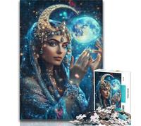 Adult Puzzles Moon Goddess 1000 Pieces Jigsaw Puzzles For Teens And Adults,learning Educational Toys Unique Home Decor And Gifts 26x38cm