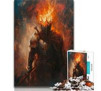 Adult Puzzles Mysterious Warrior Jigsaws Puzzles 1000 Pieces for Teenagers Gifts,Birthday Gift Idea for Adults, Family Game And Hobby (50x75cm)