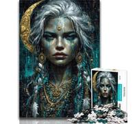 Adult Puzzles Mystical Nature Spirit Jigsaw Puzzles 1000 Pieces for Adults Teens,Relax Games Is Ideal As A Gift for The Whole Family 50x75cm