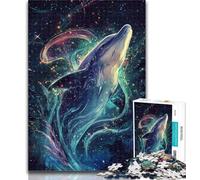 Adult Puzzles Ocean Dolphin Jigsaw Puzzle 1000 Pieces for Adults,Fun Activity for Home, Rainy Days Toys, Birthday Gifts 50x75cm