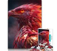 Adult Puzzles Space Eagle 1000 Pieces Jigsaw Puzzle for Adults& Teens,Family Game Birthday Gifts.Challenge High Difficulty 50x75cm