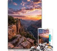 Adult Puzzles Sunset Landscape Puzzles 1000 Pieces for Adults,Decompressing Intellectual Educational Toy Birthday Present, Gifts 26x38cm