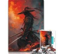 Adult Puzzles Sunset Ninja 1000 Piece Jigsaw Puzzles for Adults & Teens,Educational Game Challenge Toy for Women And Men 50x75cm
