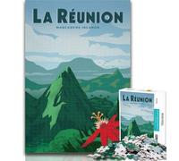 Adult Puzzles The Meeting Jigsaw Puzzles for Adults 1000 Piece,Stress Reliever Difficult Challenge Unique Home Decor And Gifts 75x50cm