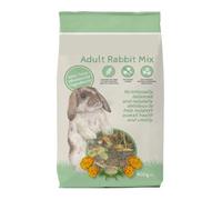 Adult Rabbit Mix 900g - Fibre-Rich Complementary Feed with Natural Ingredients, Supports Digestion, Dental Health & Vitality