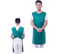 Adult Radiation Protection Lead Vest0.5mm Pb X-rayApronSuitable for dentists, patients, and hospital X-ray operators Medical clothing(0.5 Mmpb,S)