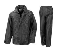 ADULT RAIN SUIT Unisex Waterproof Jacket Trouser Set Windproof Overall Result