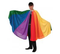 Adult Rainbow Cape for Fancy Dress