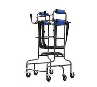 Adult Rehabilitation Walker rt Brake Caster Walking Aid Elderly Walking e Height and Width Can Be Adjusted in 5 Steps. Double The Comfort,