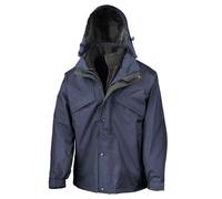 Adult Result 3-in-1 Zip and clip Jacket Warm Hooded Coat