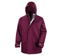 Result R207X Core Winter Parka Burgundy - Size: 2XL Colour: Red, Size: 2XL