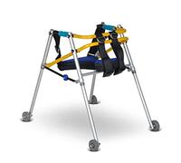 Adult Rolling Child Rehabilitation, Lightweight Drive Foldable, Kids Mobility Walking Aids with Padded Seat and Wheels (Size : 72/82CM) (52/62CM) Decoration