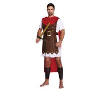 Adult Mens Roman Soldier Gladiator Spartan Centurion Fancy Dress Costume M/L