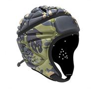 Adult Rugby Headguard Headgear Soft Shell Helmet EVA Foam Adjustable Elastic Absorption Football Helmet Head Protection Shockproof for Rugby Soccer Baseball