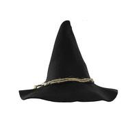Adult Scarecrow Hat Deluxe Felt Oktoberfest Wizard Witch Hillbilly Hat Costume