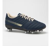 Adult Screw-in Rugby Boots Impact R500 Sg8 - Blue/beige