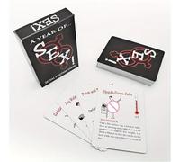 Adult Sex Game Position Cards,Have Fun for Married and Couple All Date Night,Sex Game Position Cards with Pictures (Black)